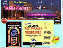 Tablet Screenshot of neworleansradioshrine.com